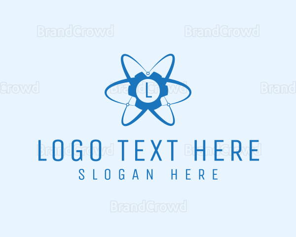 Atom Gear Tech Lab Logo