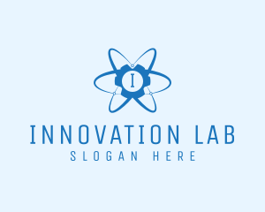 Atom Gear Tech Lab  logo design