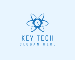 Atom Gear Tech Lab  logo design