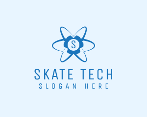 Atom Gear Tech Lab  logo design