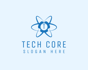 Atom Gear Tech Lab  logo design