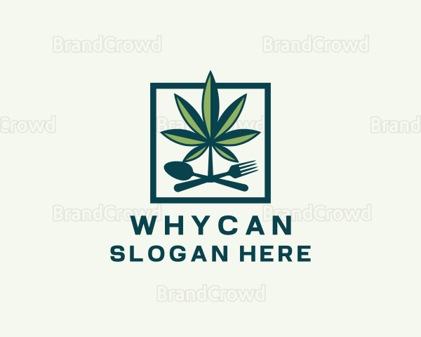 Cannabis Leaf Restaurant Logo