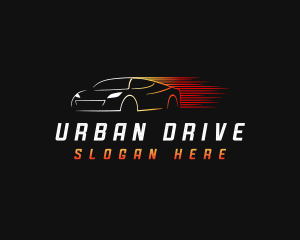 Fast Car Driving logo design