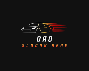 Tournament - Fast Car Driving logo design