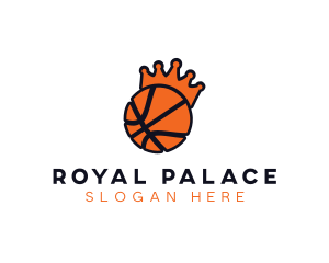 Basketball Crown Sport logo design