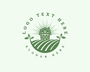 Farm - Farm Barn Field logo design