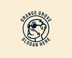 Orangutan - Monkey Ape Gamer logo design