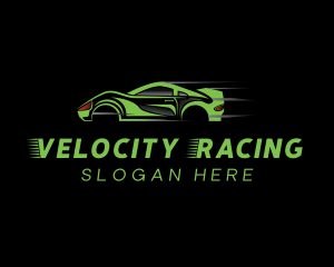 Fast Racing Car logo design