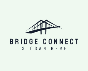 Bridge - Urban Bridge Landmark logo design