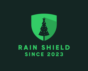 Christmas Tree Holiday logo design