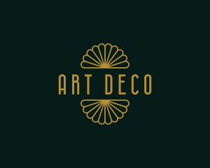 Deco - Retro Art Deco Hotel logo design