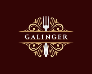 Cutlery - Bistro Restaurant Catering logo design