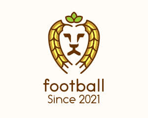 Jungle - Lion Wheat Farm logo design