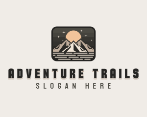 Mountain Nature Adventure  logo design