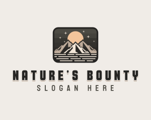 Mountain Nature Adventure  logo design