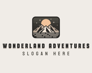 Mountain Nature Adventure  logo design