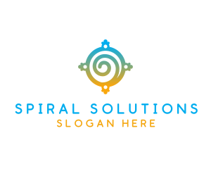 Spiral - Portal Spiral Window logo design