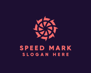 Pink Shutter Lens logo design