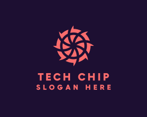 Pink Shutter Lens logo design