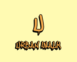 Colorful Urban Graffiti logo design