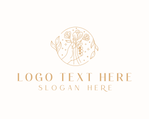 Decorator - Floral Beauty Wellness logo design