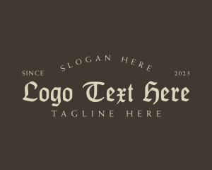Tavern - Generic Gothic Brand logo design