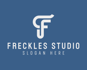 Boutique Studio Letter F logo design