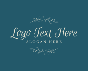 Calligraphy - Elegant Premium Wedding logo design