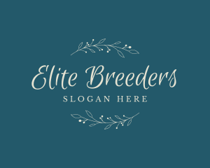 Elegant Premium Wedding logo design