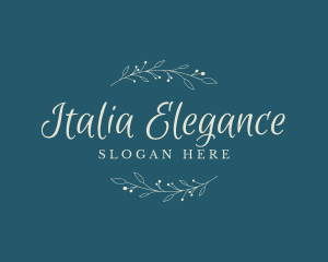 Elegant Premium Wedding logo design