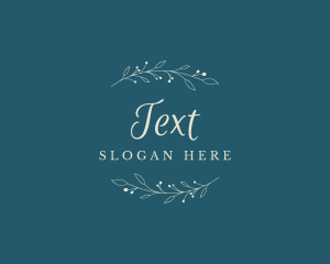 Elegant Premium Wedding logo design