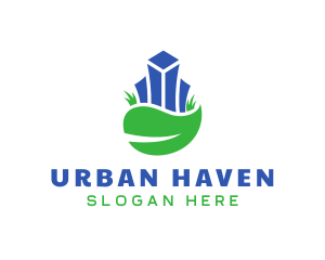 Nature Urban City logo design