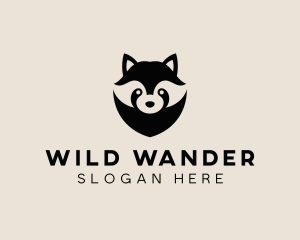 Raccoon  Wildlife Animal Zoo   logo design