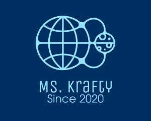 Map - Global Astronomical Science logo design