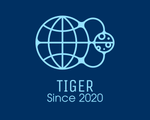 Atlas - Global Astronomical Science logo design