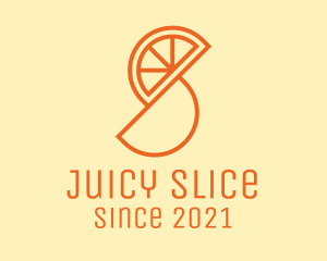 Orange Fruit Slice  logo design