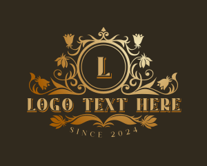 Stylish Luxury Florist Logo