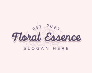 Bouquet - Perfume Floral Beauty logo design