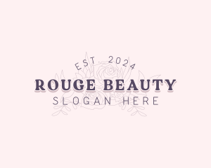 Perfume Floral Beauty logo design