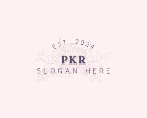 Perfume Floral Beauty logo design