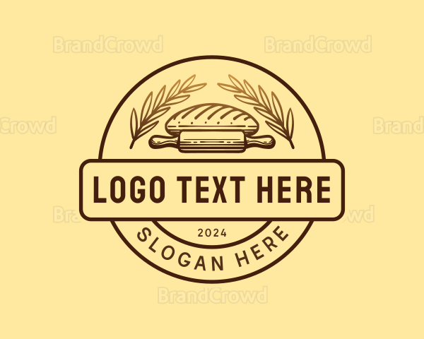 Sourdough Bread Bakery Logo