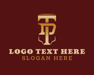Monogram - Professional Metal Company logo design