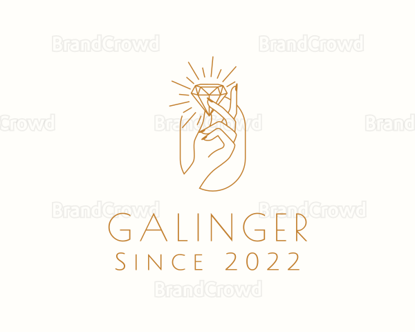 Luxury Diamond Jeweler Logo