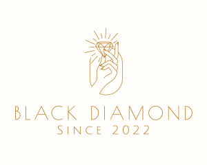 Luxury Diamond Jeweler logo design