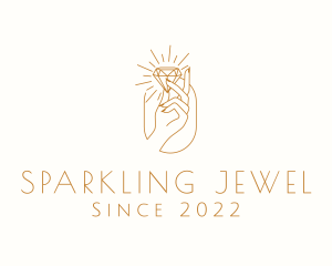 Luxury Diamond Jeweler logo design