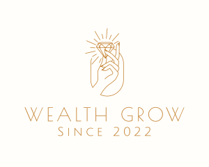 Luxury Diamond Jeweler logo design