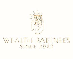 Luxury Diamond Jeweler logo design