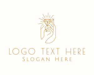 Luxury Diamond Jeweler Logo