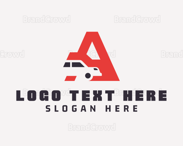 Automotive Car Letter A Logo