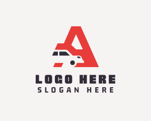 Mechanic - Automotive Car Letter A logo design